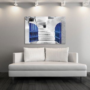 obraz Grecja bielone schody