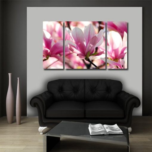 obraz tryptyk magnolia