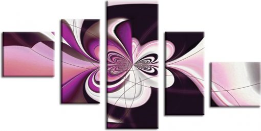 fioletowa abstrakcja