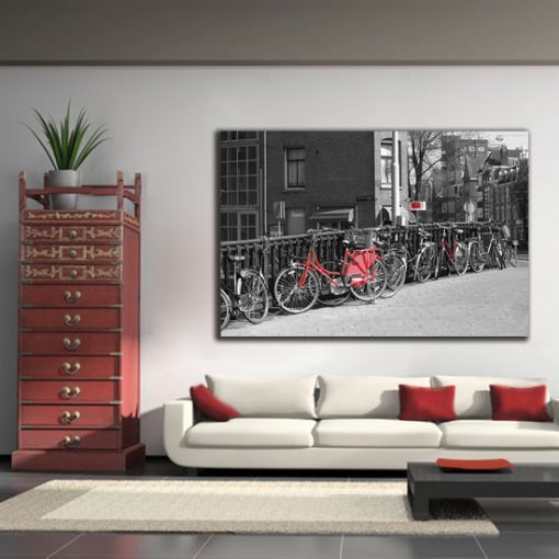 dekoracje z rowerami