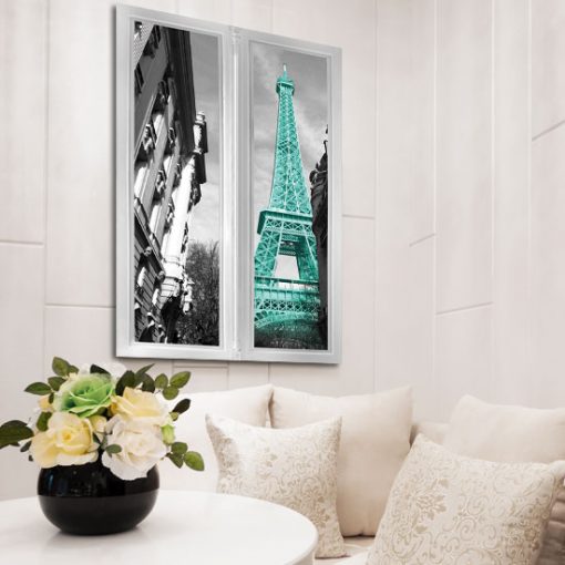 dekoracje z Paryżem