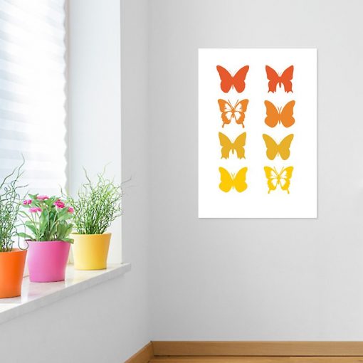 obrazy z motylkami
