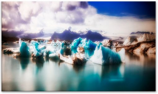 obrazy z górami lodowymi