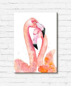 obraz flamingi