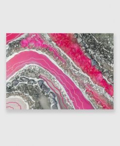 abstrakcja różowa jako obraz