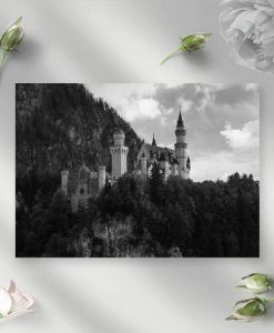 Obraz z zamkiem Neuschwanstein do salonu