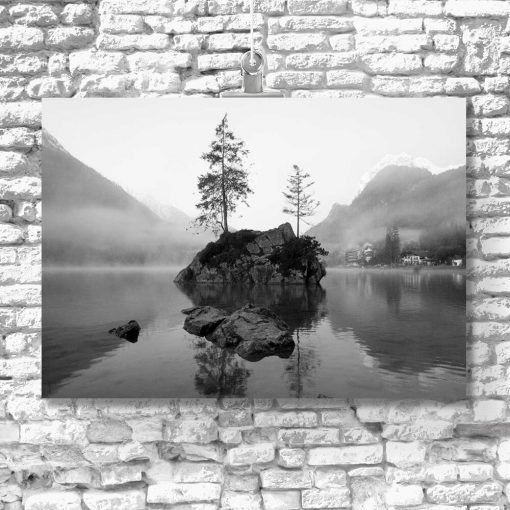 Obraz do salonu - Jezioro Hintersee