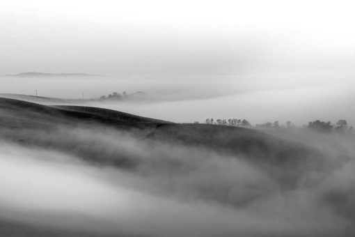 Obraz z mgłą