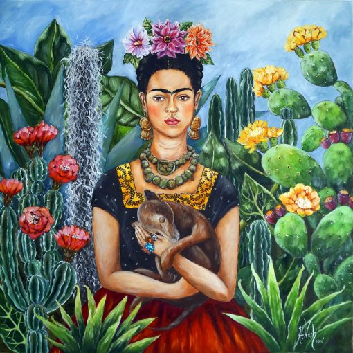 Obraz Frida i senor Xolotl