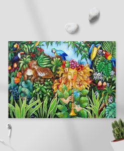 Kopia obrazu z dżunglą